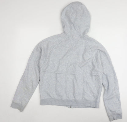 Womens UK Size M Under armour Grey Full Zip Hoodie