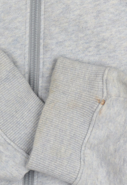 Womens UK Size M Under armour Grey Full Zip Hoodie