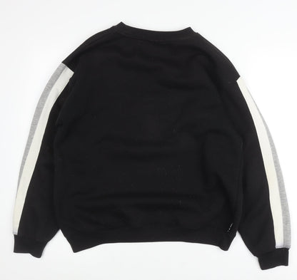 Mens UK Size S Slazenger Black Pullover Sweatshirt