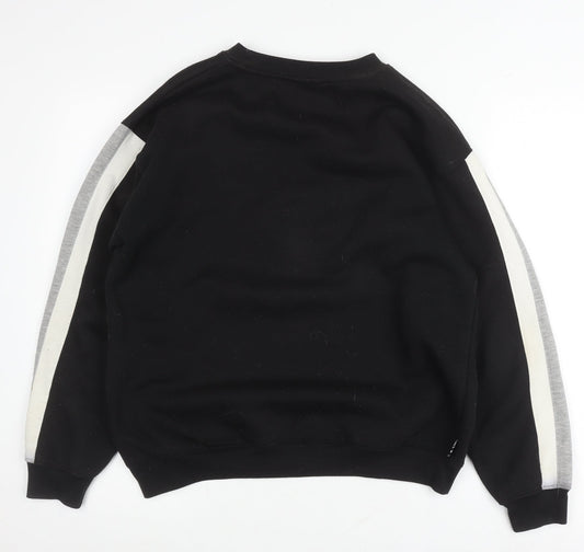 Mens UK Size S Slazenger Black Pullover Sweatshirt