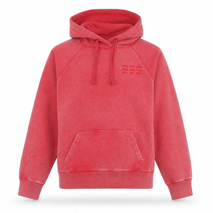Pink Women’s XS Pullover Hoodie - Casual Cotton Blend