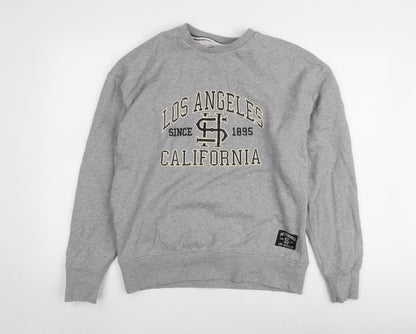 The Stronghold Men's Grey Pullover Sweatshirt S