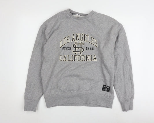 The Stronghold Men's Grey Pullover Sweatshirt S