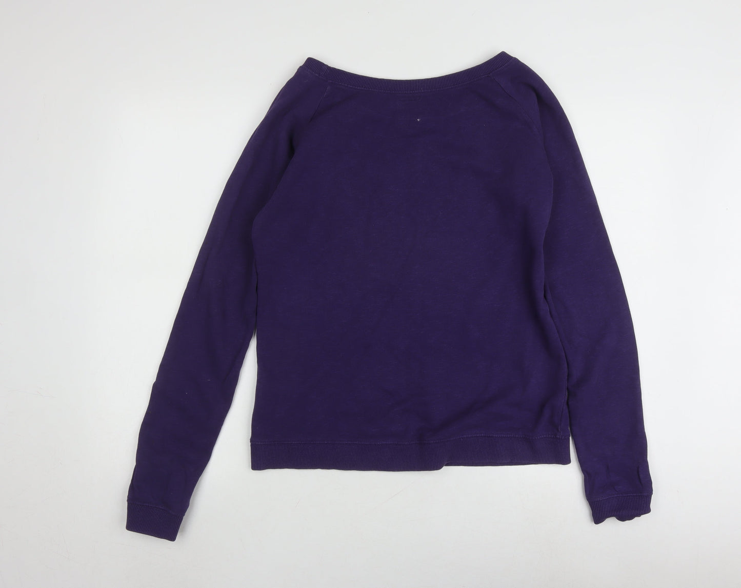 Superdry Women's Purple Crew Neck Sweatshirt S