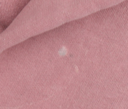 Joules Women's Pink Full Zip Hoodie Size 8