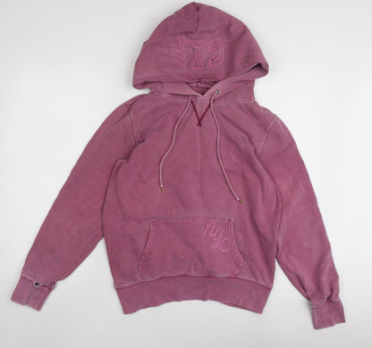 GAP Women's Pink Pullover Hoodie - Size M, Casual Wear
