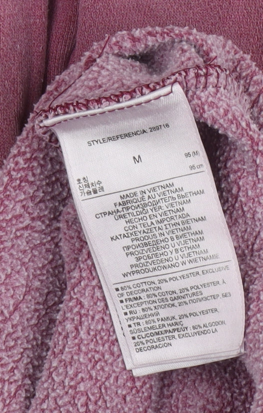 GAP Women's Pink Pullover Hoodie - Size M, Casual Wear