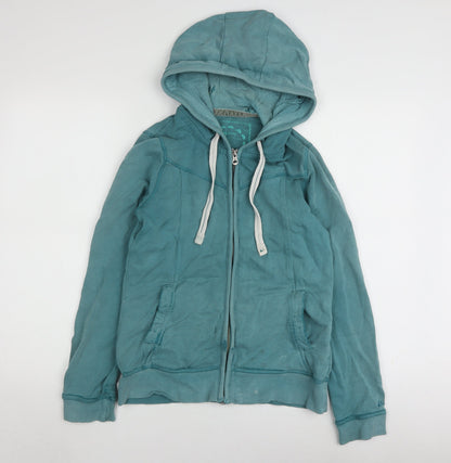 Mandala Women's Blue Full Zip Hoodie Size 8