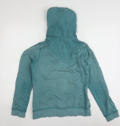 Mandala Women's Blue Full Zip Hoodie Size 8