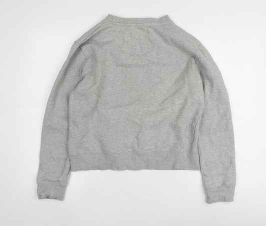 Mens UK Size L FILA Grey Pullover Sweatshirt