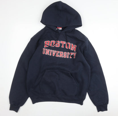 Mens UK Size M Champion Black Pullover Hoodie