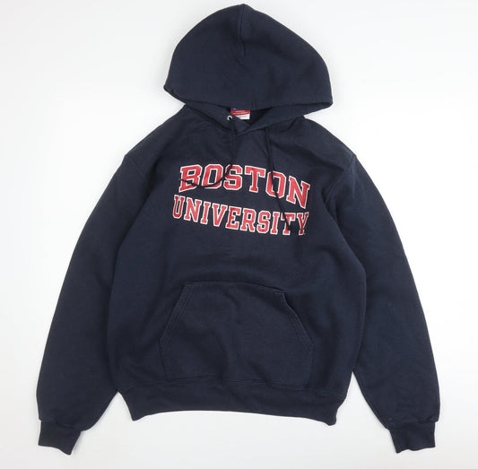 Mens UK Size M Champion Black Pullover Hoodie