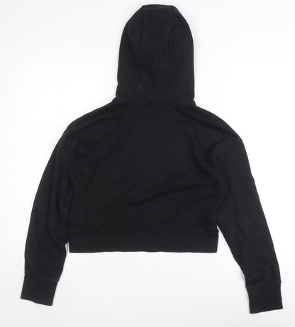 Nike Unisex Kids Black XL Pullover Hoodie - Logo Style
