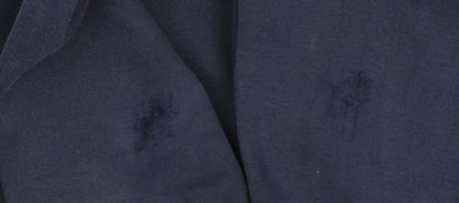 Tommy Jeans Men’s Blue Pullover Hoodie - Medium