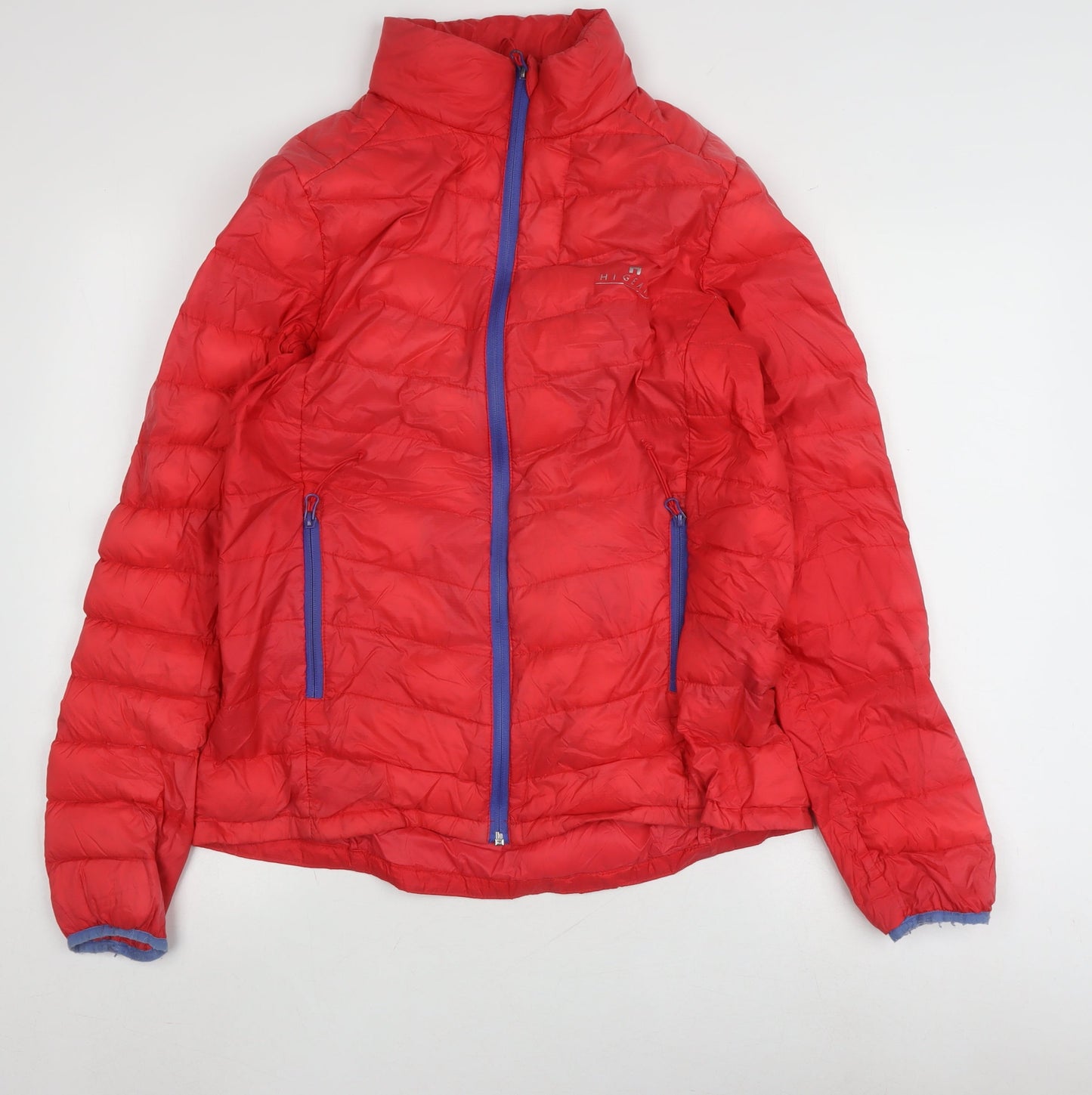 Womens UK Size 14 Hi Gear Red Puffer Jacket