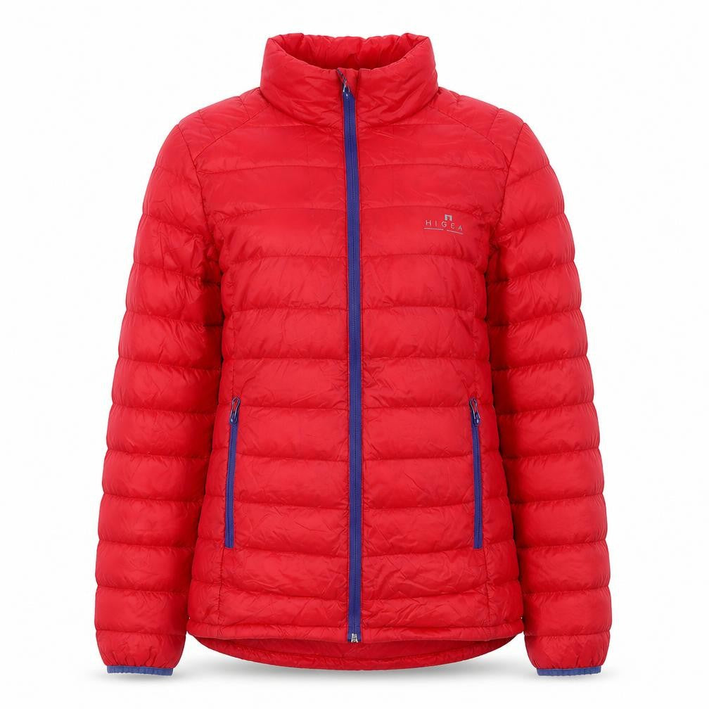 Womens UK Size 14 Hi Gear Red Puffer Jacket