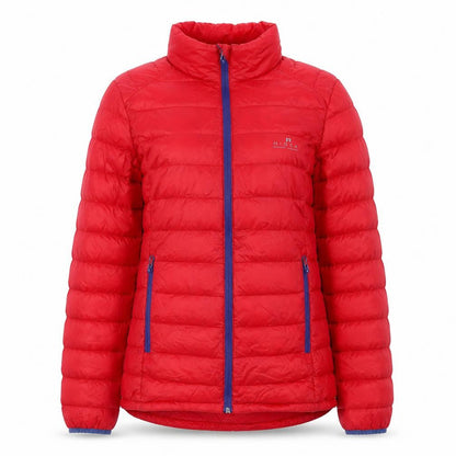 Womens UK Size 14 Hi Gear Red Puffer Jacket