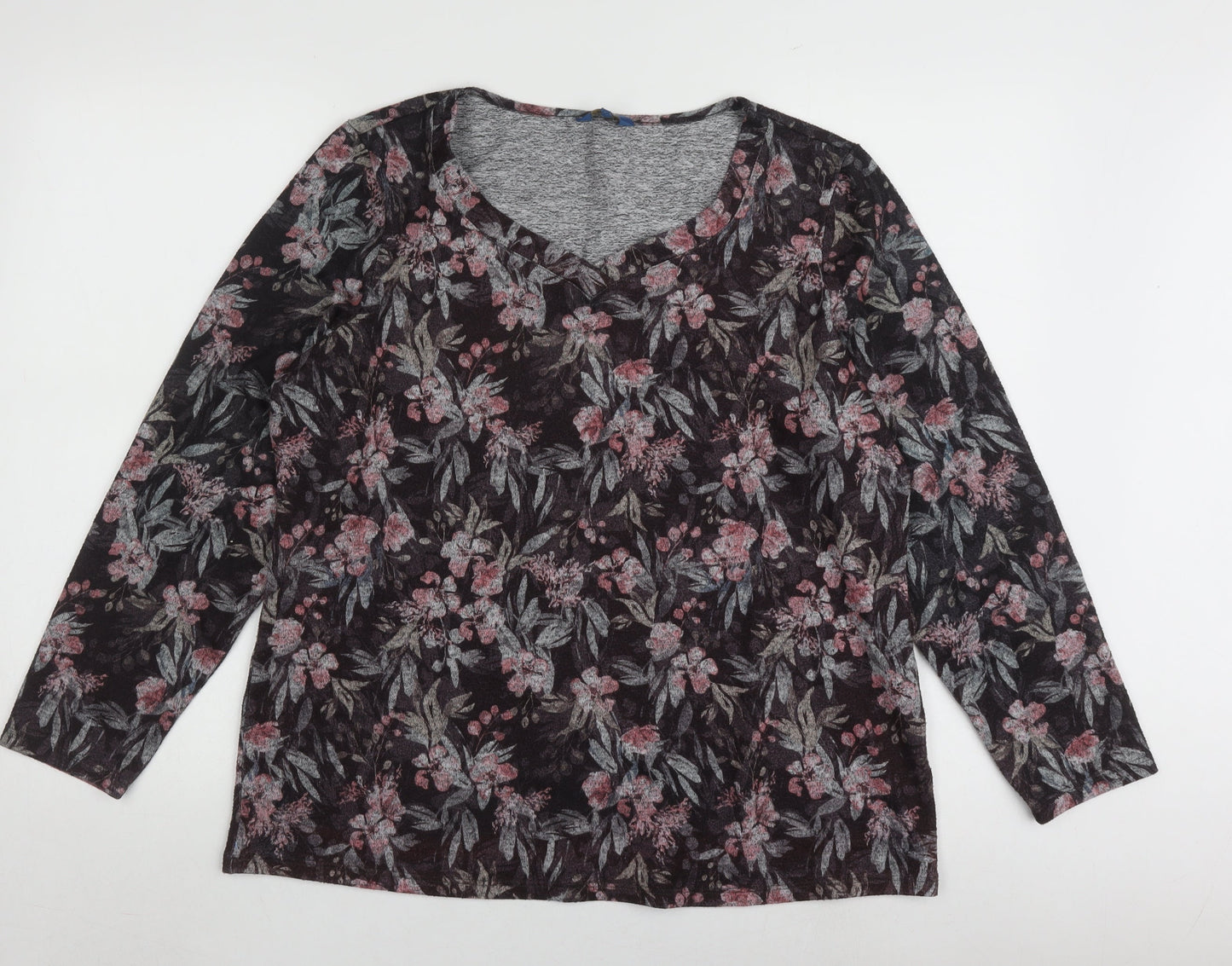 Cotton Traders Women's Floral Blouse, Size 16