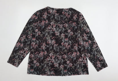 Cotton Traders Women's Floral Blouse, Size 16