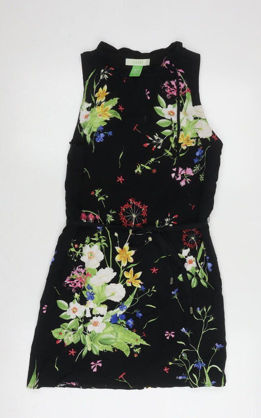 Oasis Women's Floral Shift Dress Size 8 - Spring Style