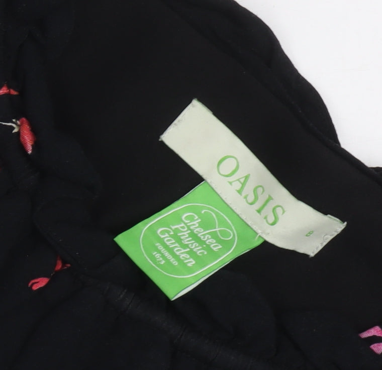 Oasis Women's Floral Shift Dress Size 8 - Spring Style