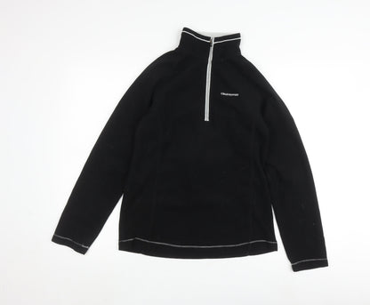 Craghoppers Women's Black Fleece Pullover Sweatshirt Size 8