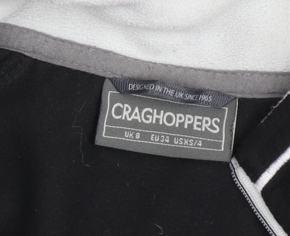 Craghoppers Women's Black Fleece Pullover Sweatshirt Size 8