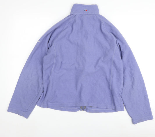 Berghaus Women's Purple Fleece Jacket Size 18
