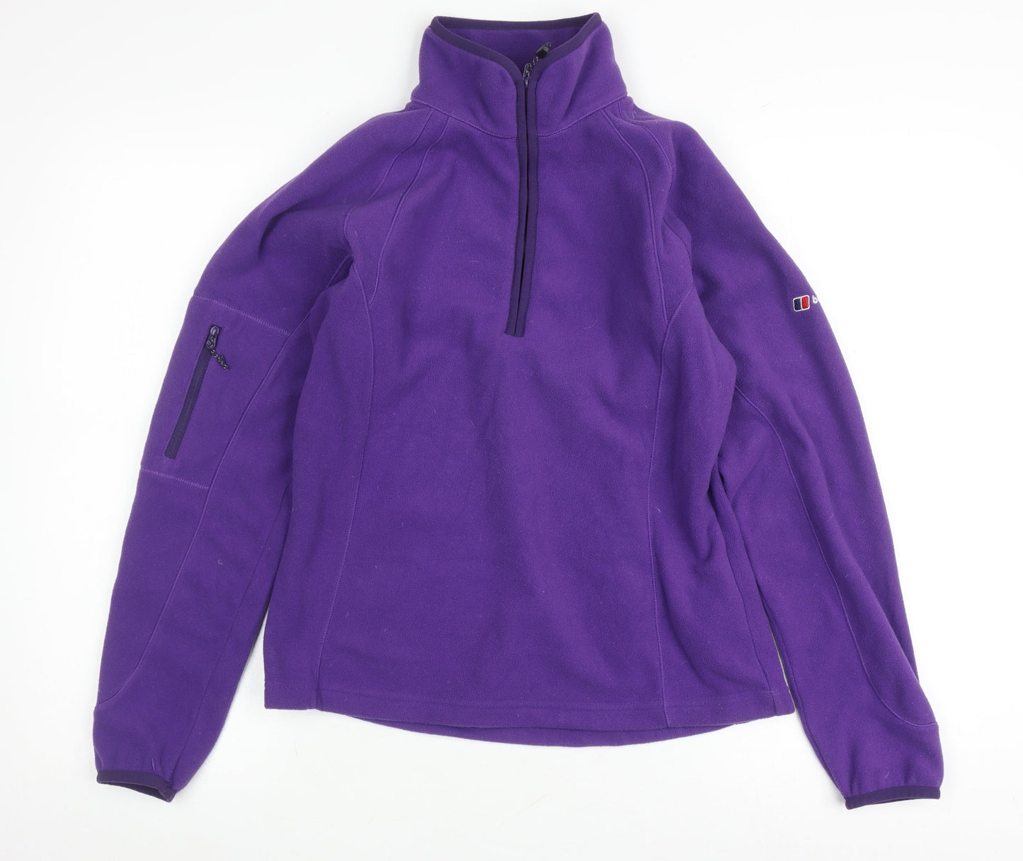 Berghaus Women's Purple Fleece Sweatshirt, Size 12, Activewear