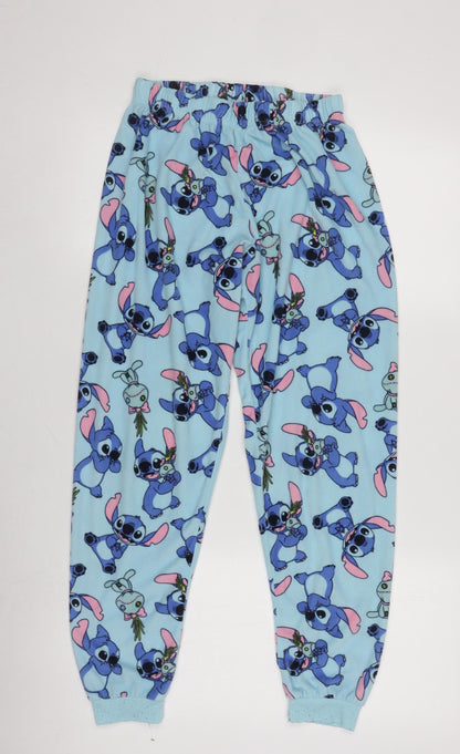 Love to Lounge Girls Blue Lilo & Stitch Pyjama Pants - 7-8 Years