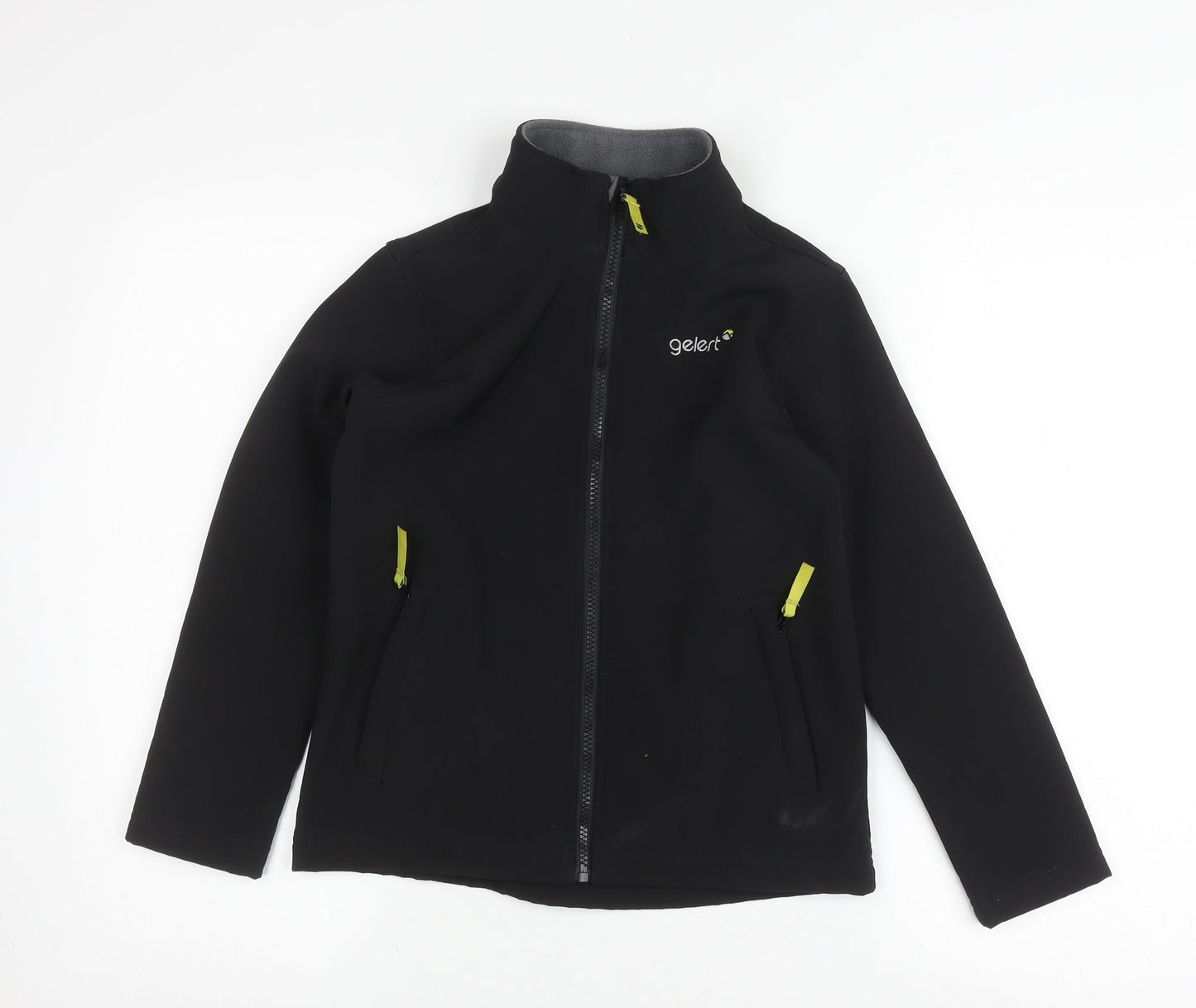 Gelert Boys Black Soft Shell Jacket 9-10 Years