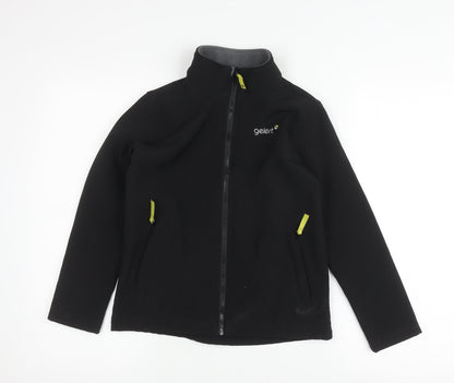 Gelert Boys Black Soft Shell Jacket 9-10 Years
