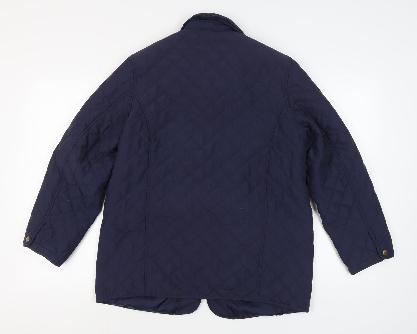 Classics Women’s Blue Quilted Jacket Size 14