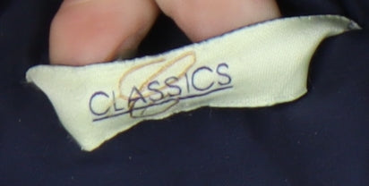 Classics Women’s Blue Quilted Jacket Size 14