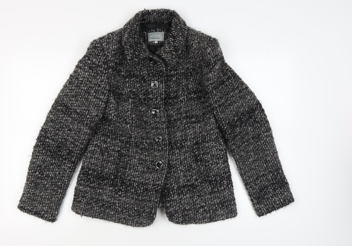Womens UK Size 12 Marks and Spencer Black Basic Jacket