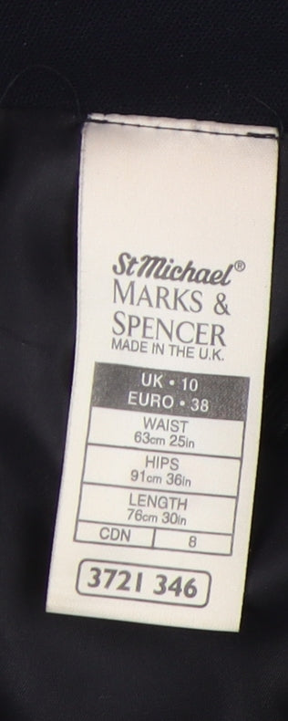 Marks and Spencer Women's Black Pencil Skirt Size 10