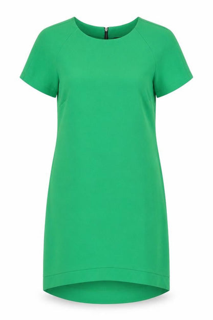 Topshop Women's Green Shift Dress Size 8