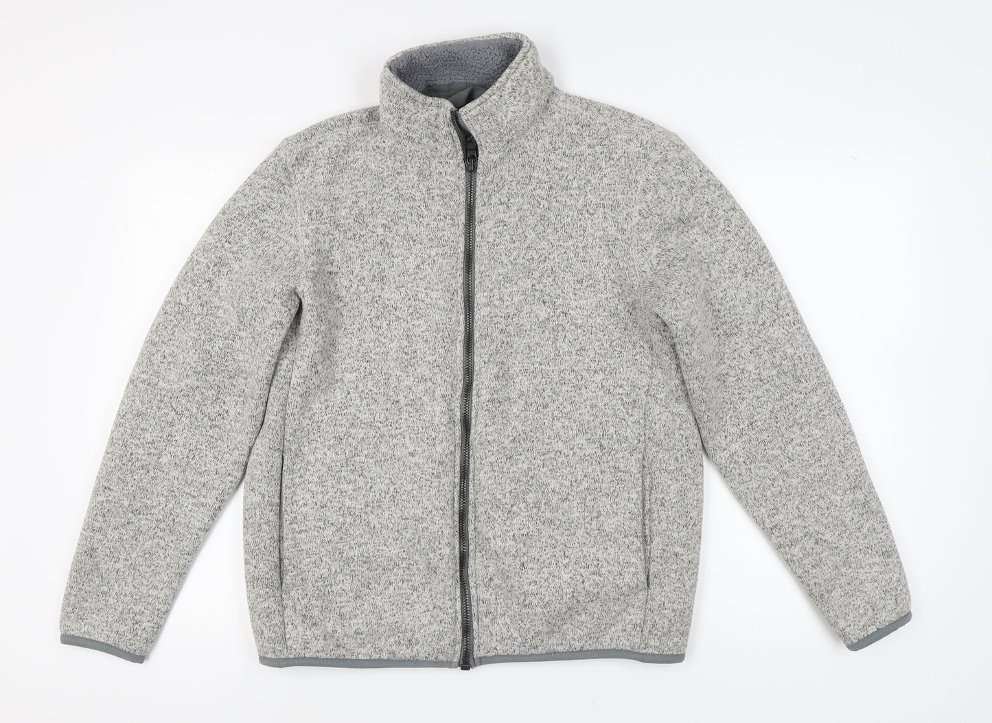 Mens UK Size M Marks and Spencer Grey Basic Jacket