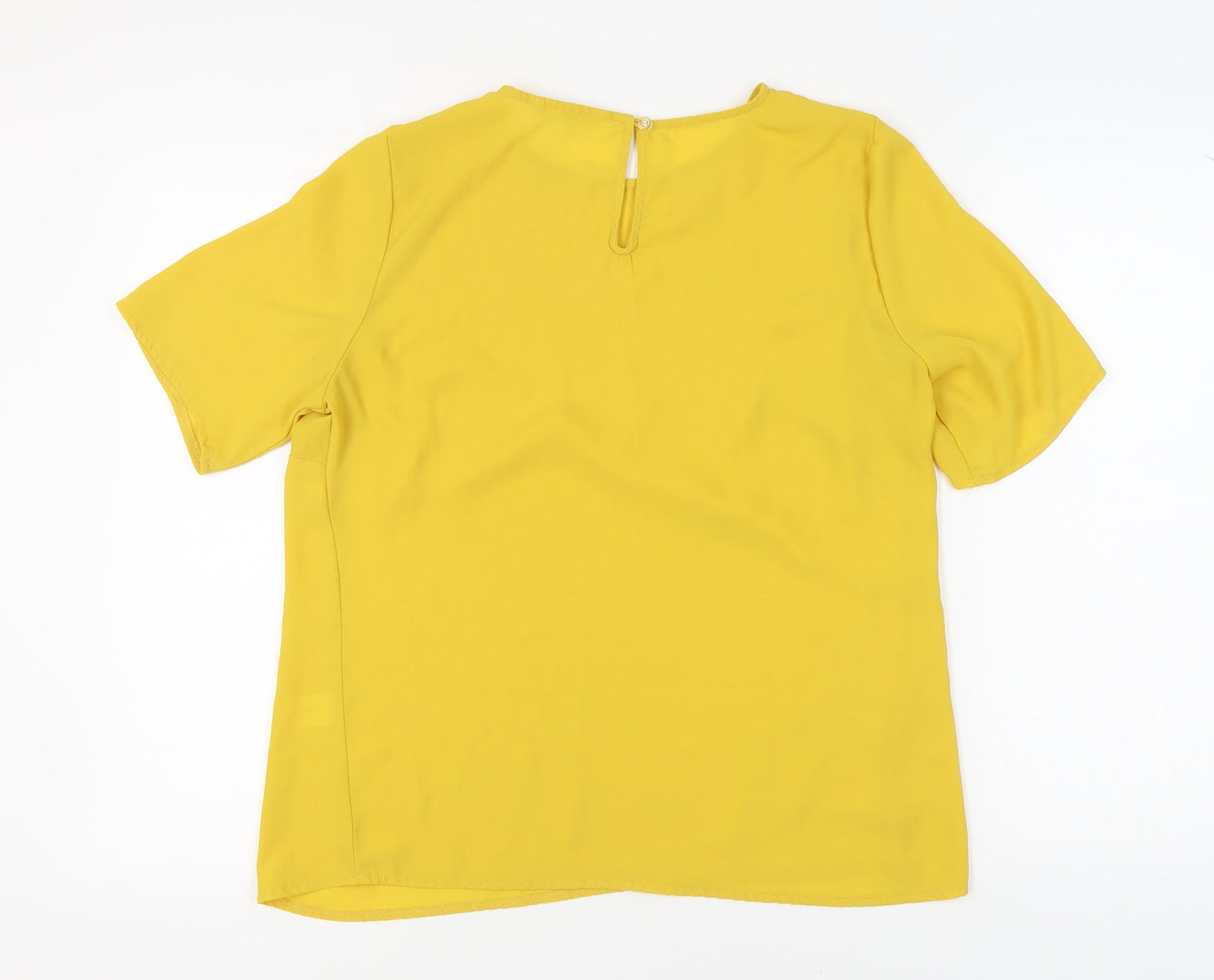 Pebble Bay Women’s Yellow Blouse, Size 12