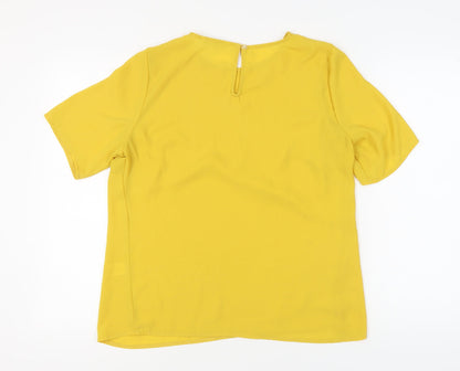 Pebble Bay Women’s Yellow Blouse, Size 12