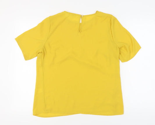 Pebble Bay Women’s Yellow Blouse, Size 12