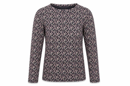 Front view of Next girls’ multicoloured floral long sleeve top, size 11, years