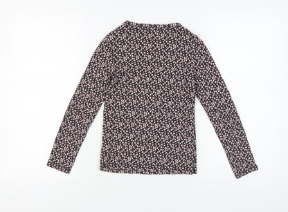 Next Girls Multicoloured Floral Long Sleeve Top, Size 11 Years