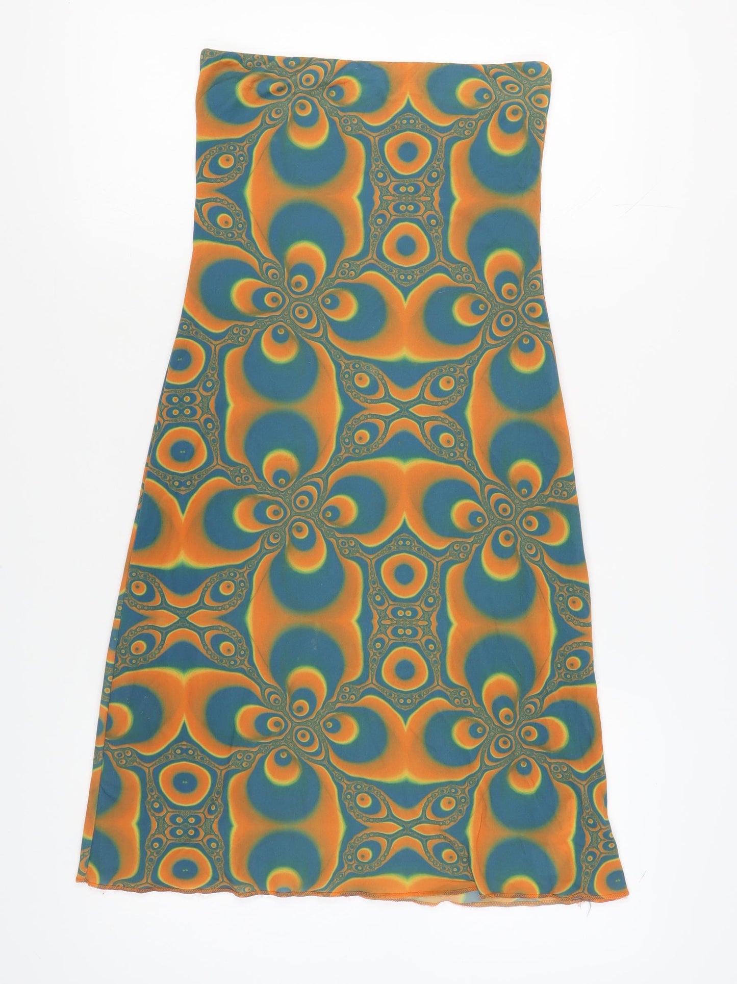 Pull & Bear Women's M Multicoloured Geometric Dress