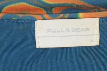 Pull & Bear Women's M Multicoloured Geometric Dress