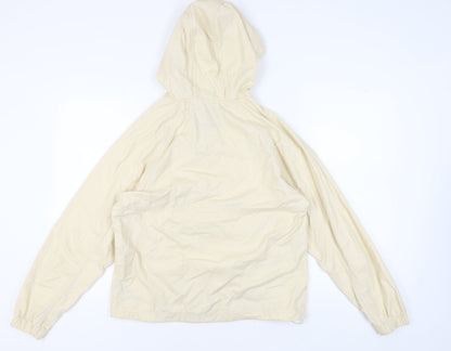 Mens UK Size S Pull & Bear Beige Anorak Coat