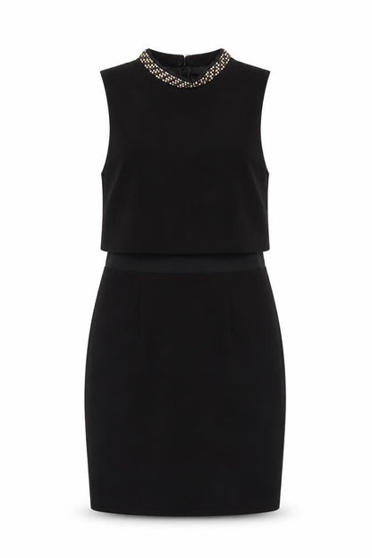 Asos Women's Black Sheath Dress, Size 10, Party Perfect