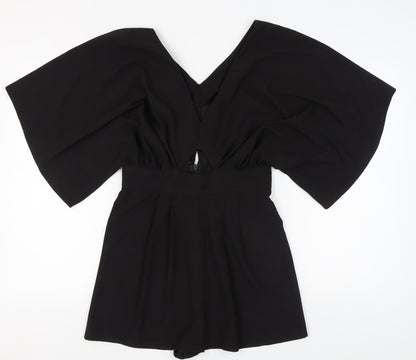 Womens UK Size M ASOS  Black Playsuit