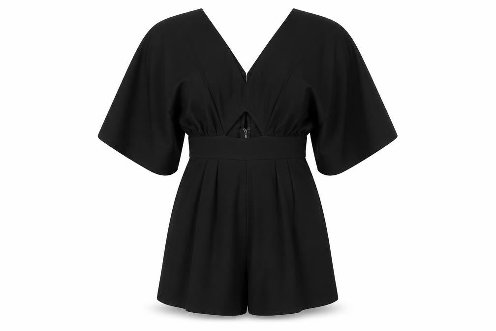 Womens UK Size M ASOS  Black Playsuit