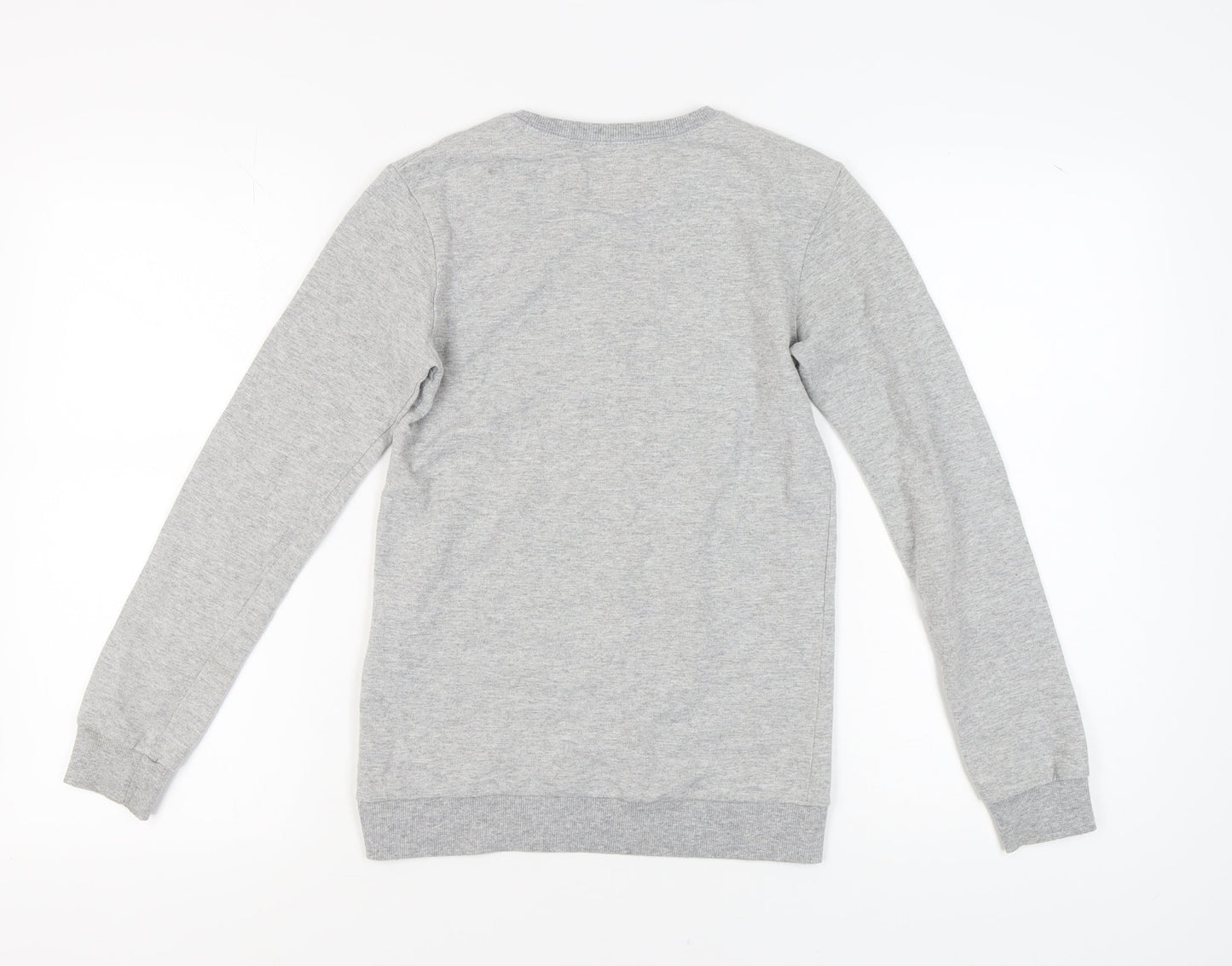 River Island Girls Grey Graphic Print Sweatshirt 11-12 Years